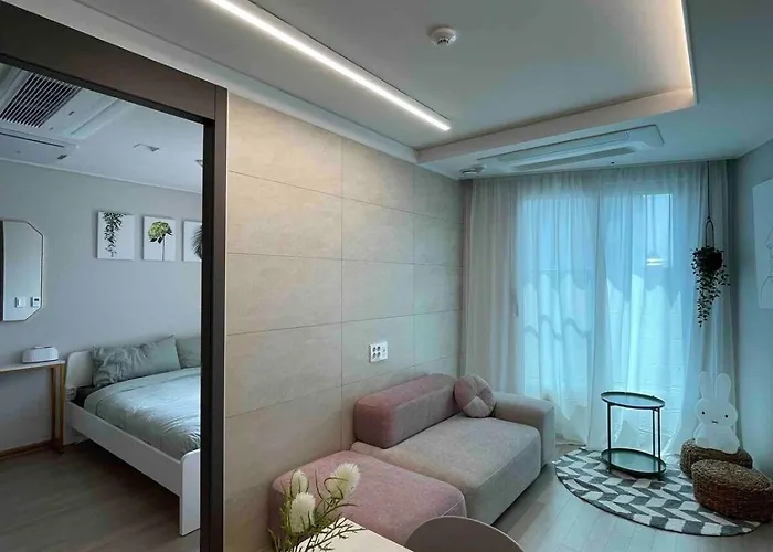 Appartement 광안리 봄봄하우스 #무료주차, 헬스&사우나 Busan